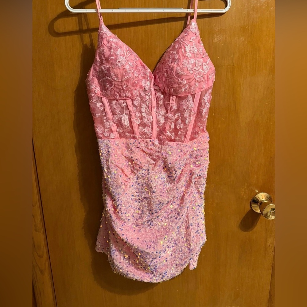 Pink mini  Dress